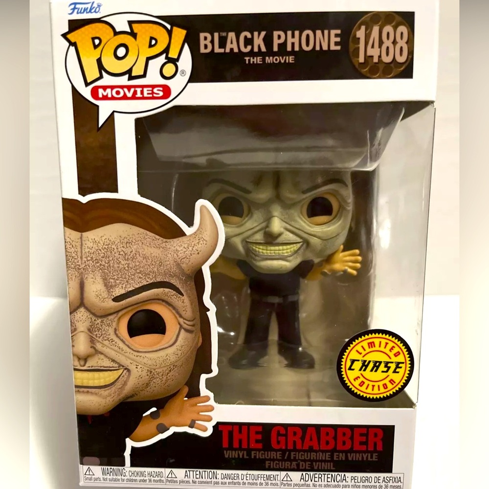 Funko Pop - The Black Phone - The Grabber- special chase edition.
